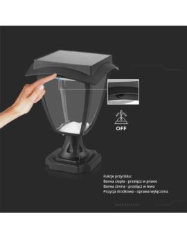 Słupek V-TAC SKU2893 VT-983 3000K+6000K 2W 110lm