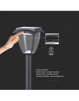 Słupek V-TAC SKU2894 VT-984 3000K+6000K 2W 110lm