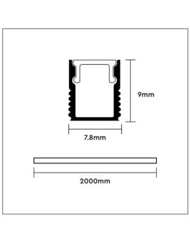 Profil V-TAC SKU2903 VT-8136