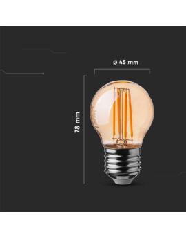Żarówka V-TAC SKU217100 VT-1957 2200K 4W 350lm