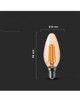 Żarówka V-TAC SKU217113 VT-1955 2200K 4W 350lm
