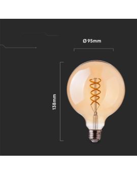 Żarówka V-TAC SKU217217 VT-2075 2200K 4,8W 300lm
