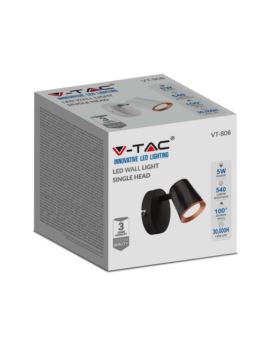 Kinkiet V-TAC SKU218252 VT-806 4000K 5W 540lm