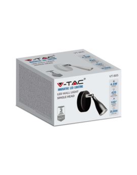 Kinkiet V-TAC SKU218263 VT-805 3000K 4,5W 420lm