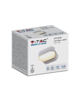 Kinkiet V-TAC SKU218291 VT-816 4000K 5W 800lm
