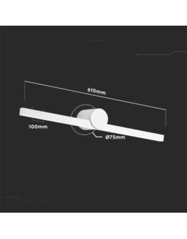 Oprawa V-TAC SKU405811 VT-7022-W 3000K 10W 1530lm
