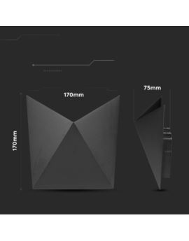 Kinkiet V-TAC SKU218283 VT-825-N 4000K 5W 645lm