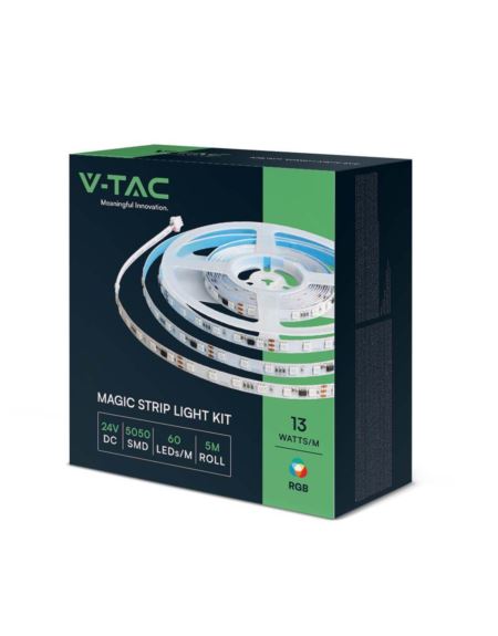Taśma V-TAC SKU23145 VT-5050 RGB 13W