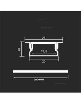Profil V-TAC SKU23175 VT-8203