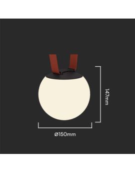 Oprawa V-TAC SKU23108 VT-41010 3000K 10W 900lm