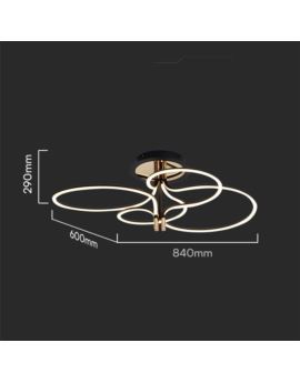 Oprawa V-TAC SKU23371 VT-7981 3000K 36W 4150lm