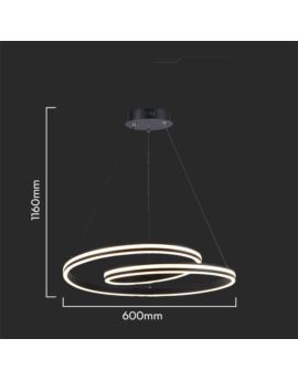 Oprawa V-TAC SKU23374 VT-7984 2700-6500K 40W 4800l