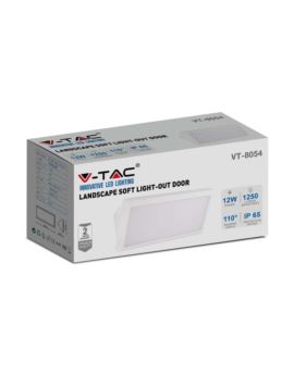 Oprawa V-TAC SKU6815 VT-8054 6400K 12W 1250lm