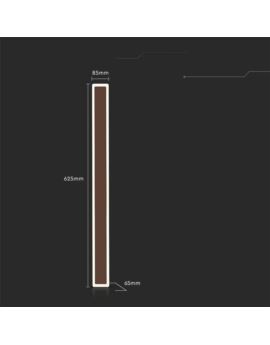 Oprawa V-TAC SKU6829 VT-11117-C 4000K 17W 2330lm