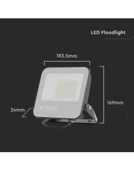 Projektor V-TAC SKU9893 VT-4456 6500K 50W 9250lm