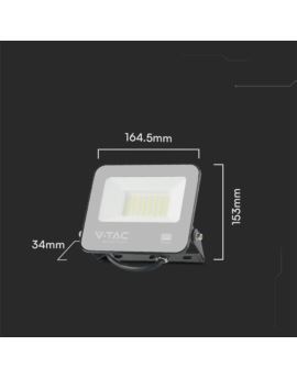 Projektor V-TAC SKU23599 VT-44035 3000K 30W 2505lm
