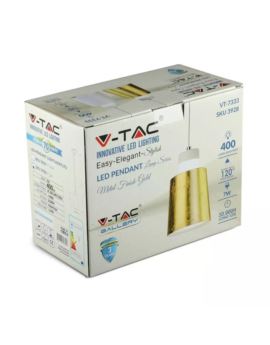 Oprawa V-TAC SKU3928 VT-7333-G 4000K 7W 400lm