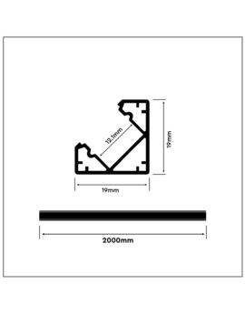 Profil V-TAC SKU2877 VT-8114