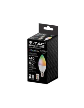 Żarówka V-TAC SKU2929 VT-2214-N-1 RGB+4000K 4,8W 3
