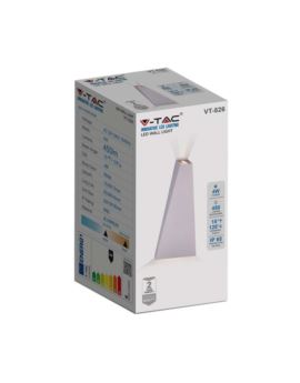 Kinkiet V-TAC SKU218296 VT-826-W-N 4000K 4W 476lm