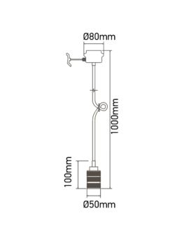 Oprawa V-TAC SKU3814 VT-7999-BV