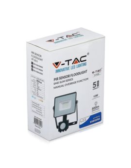 Projektor V-TAC SKU436 VT-10-S-B 3000K 10W 800lm