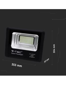 Projektor V-TAC SKU94026 VT-200W 6000K 40W 3100lm