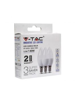 Żarówka V-TAC SKU217265 VT-2076 6400K 4,5W 470lm