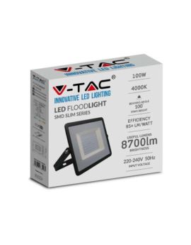 Projektor V-TAC SKU215965 VT-40101 4000K 100W 8700