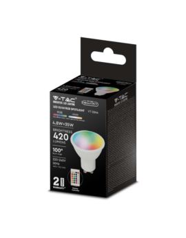 Żarówka V-TAC SKU2927 VT-2244-N-1 RGB+3000K 4,8W 4