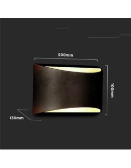 Kinkiet V-TAC SKU218684 VT-815 4000K 9W 1280lm