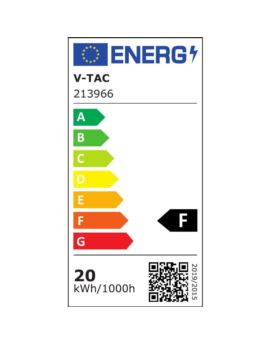 Oprawa V-TAC SKU213966 VT-7308 2700K-6400K 20W 215