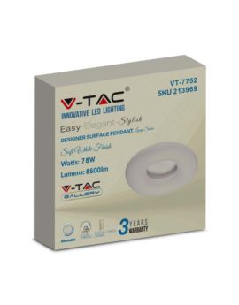Oprawa V-TAC SKU213969 VT-7752-N 2700K-6400K 80W 7