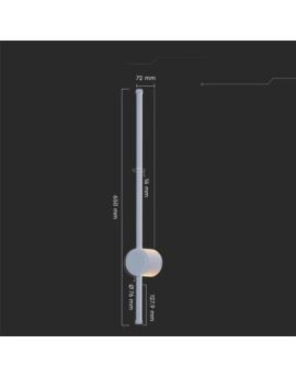 Oprawa V-TAC SKU6832 VT-11112-W 3000K 12W 1400lm
