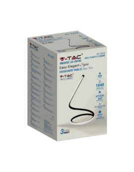 Lampka V-TAC SKU2140311 VT-7312-B-N 3000K 20W 1840
