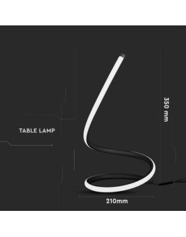 Lampka V-TAC SKU2140311 VT-7312-B-N 3000K 20W 1840