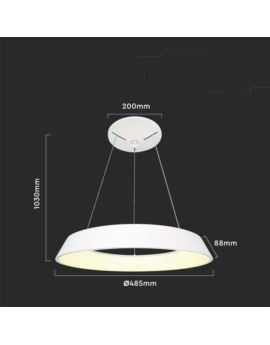 Oprawa V-TAC SKU6904 VT-7755 4000K 48W 5000lm