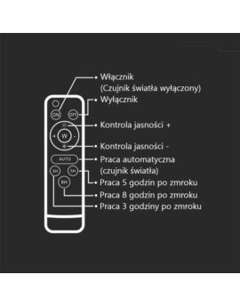 Projektor V-TAC SKU7846 VT-180W-W 4000K 20W 1800lm