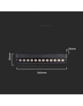 Oprawa V-TAC SKU10261 VT-42012 3000K 12W 1300lm