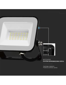 Projektor V-TAC SKU10022 VT-44030 6500K 30W 2505lm