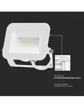Projektor V-TAC SKU10025 VT-44030 6500K 30W 2505lm