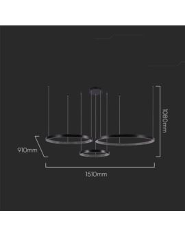 Oprawa V-TAC SKU10054 VT-7824 3000K 57W 6840lm