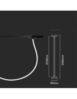 Oprawa SKU10280 VT-42024 4500K 23W 2850lm