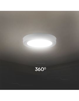 Panel V-TAC SKU78721 VT-60006RD-S 6500K 6W 660lm