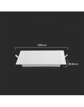 Panel SKU104861 VT-61018SQ-S 3000K 18W 1850lm
