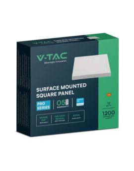 Panel SKU104961 VT-60012SQ-S 4000K 12W 1200lm