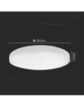 Plafon V-TAC SKU76171-24 VT-8618 6500K 18W 1830lm