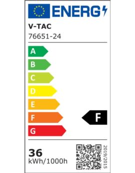 Plafon V-TAC SKU76651-24 VT-8630S 4000K 36W 3820lm