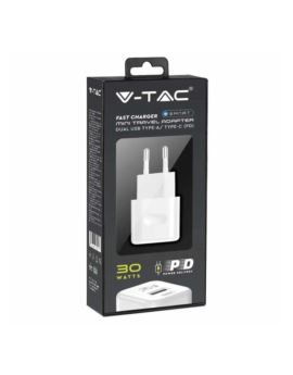 Ładowarka V-TAC SKU6680 VT-5330-W 30W