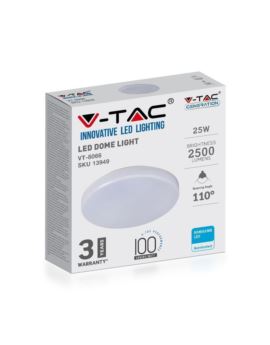 Plafon V-TAC SKU13949 VT-8066 6400K 25W 2500lm